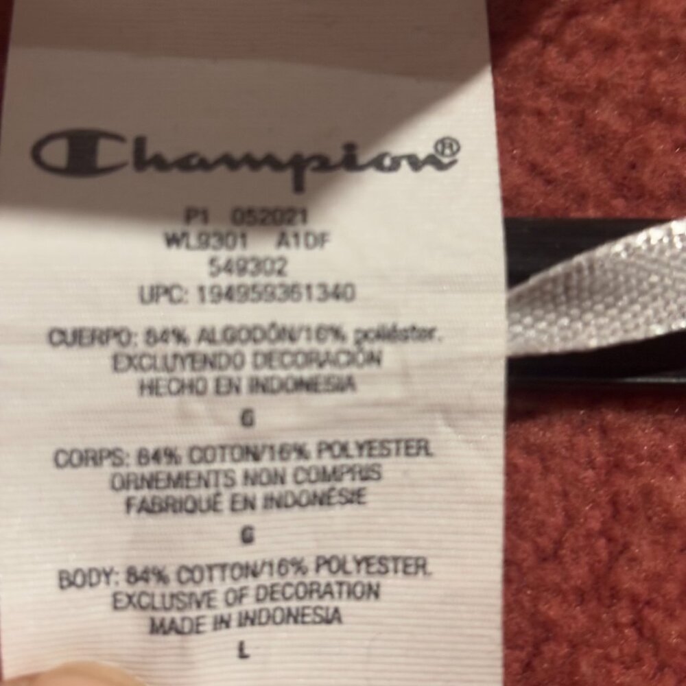 Champion Women's Reverse Weave Ribbed V-Neck Sweatshirt - Picture 8 of 12